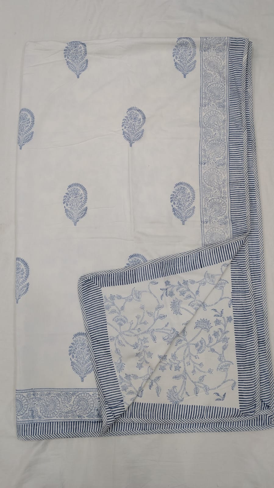 Hand Block Printed Cotton Dohar